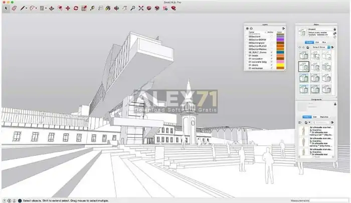 Download grátis Sketchup Pro 2023 Mac Full Crack