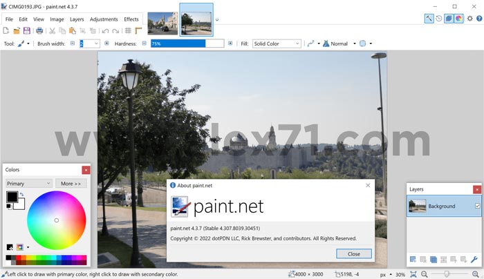 Download grátis do Paint Net mais recente crack completo