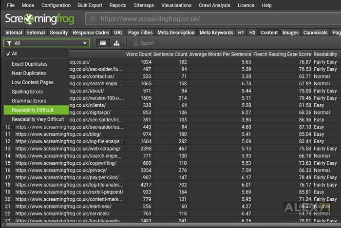 Baixe Screaming Frog versão completa 64 bits gratuitamente