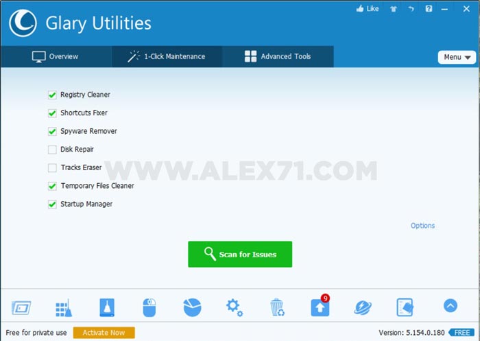 Download grátis Glary Utilities Pro crack completo