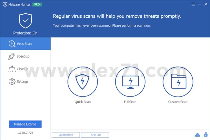 Baixe a versão completa mais recente do Malware Hunter Pro