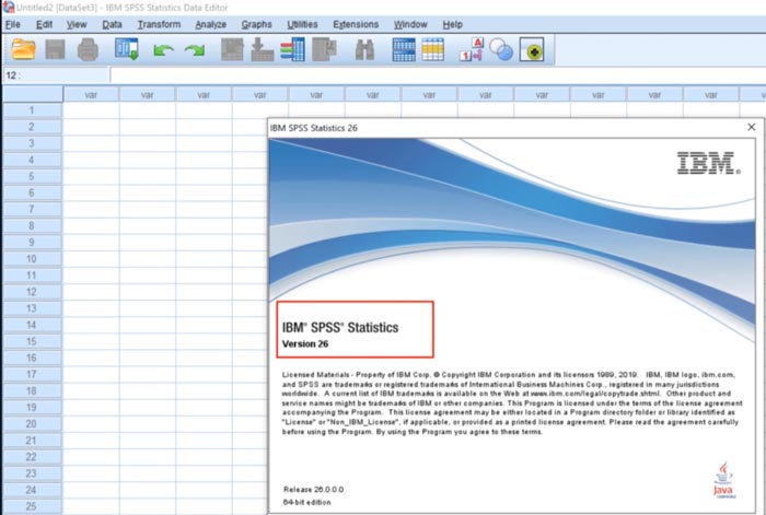 SPSS 26 Download grátis versão completa com crack