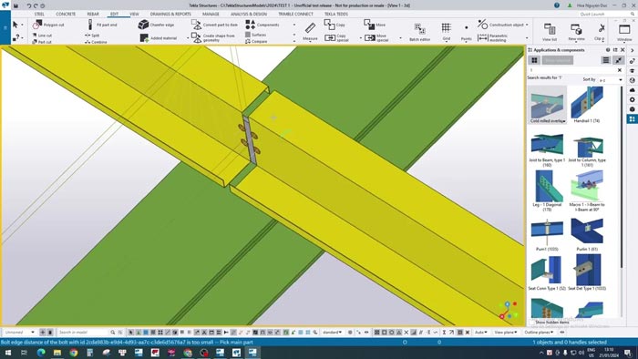 Download grátis de estruturas Tekla de 64 bits