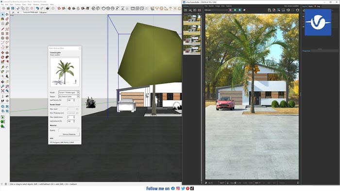 Download grátis do Vray SketchUp